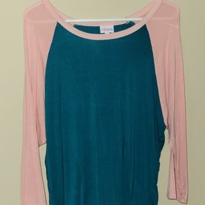 Lularoe baseball sleeve